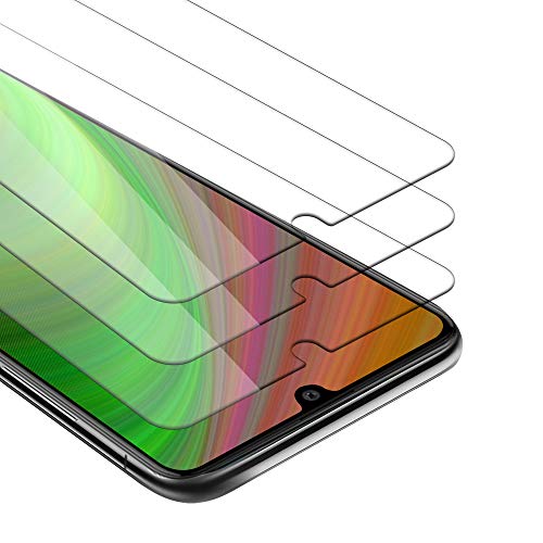 Cadorabo 3x Panzer Schutz Glas für Samsung Galaxy A41-3 Stück Schutzfolie in Ultra-Klar Hüllen freundlich - Gehärtetes (Tempered) Glas Dipslayschutz Folie in 9H Härte Anti Kratzer von Cadorabo