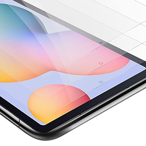 Cadorabo 3x Tablet Panzer Schutz Glas für Samsung Galaxy Tab S6 LITE (10.4 Zoll) - 3 Stück Schutzfolie in Ultra-Klar Hüllen freundlich - Gehärtetes (Tempered) Glas Dipslayschutz Folie in 9H von Cadorabo