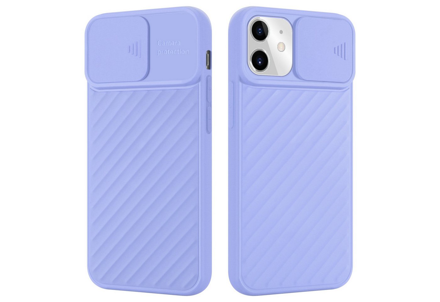 Cadorabo Handyhülle für Apple iPhone 11 Hülle Apple iPhone 11, Hülle - Schutzhülle aus flexiblem TPU Silikon und mit Kameraschutz von Cadorabo