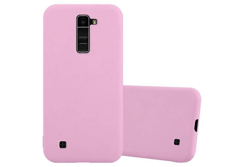 Cadorabo Handyhülle für LG K10 2016 Hülle LG K10 2016, Flexible TPU Silikon Handy Schutzhülle - Hülle - ultra slim von Cadorabo