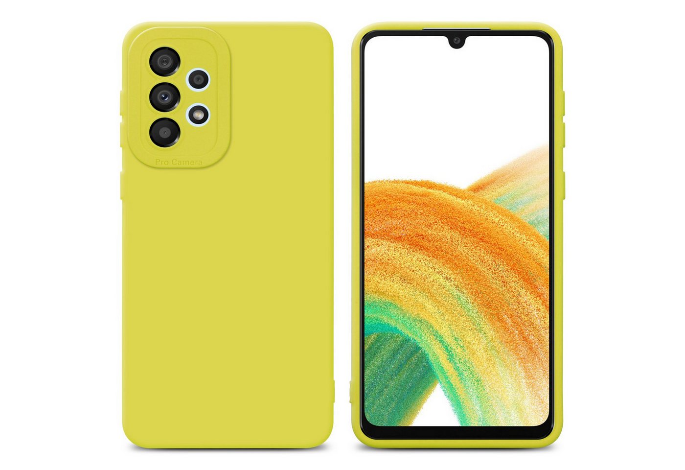 Cadorabo Handyhülle für Samsung Galaxy A32 4G Hülle Samsung Galaxy A32 4G, Hülle Schutzhülle TPU Silikon Case Cover von Cadorabo