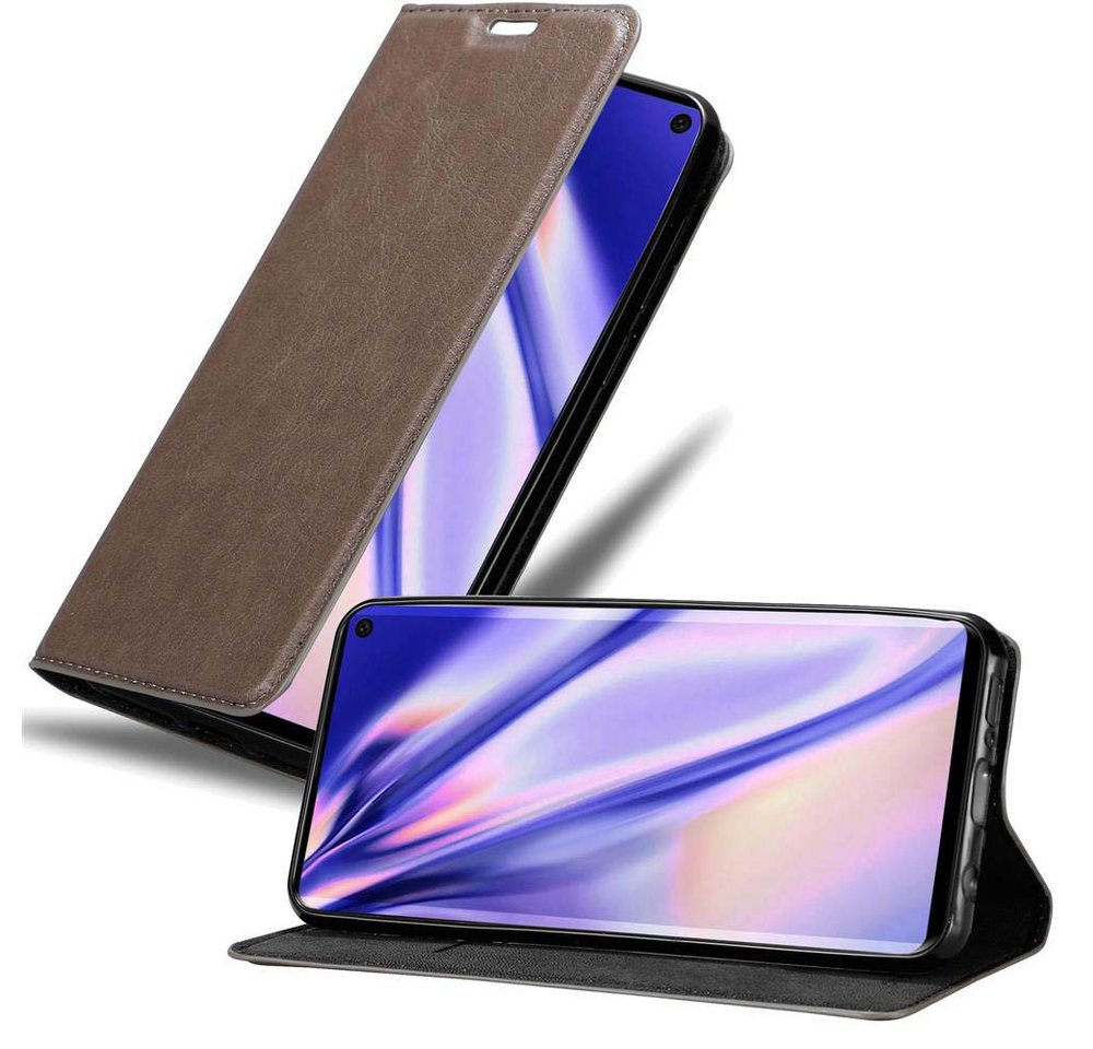 Cadorabo Handyhülle für Samsung Galaxy S10 4G Hülle Samsung Galaxy S10 4G, Hülle Schutzhülle mit Standfunktion, Magnetverschluss und Kartenfach von Cadorabo