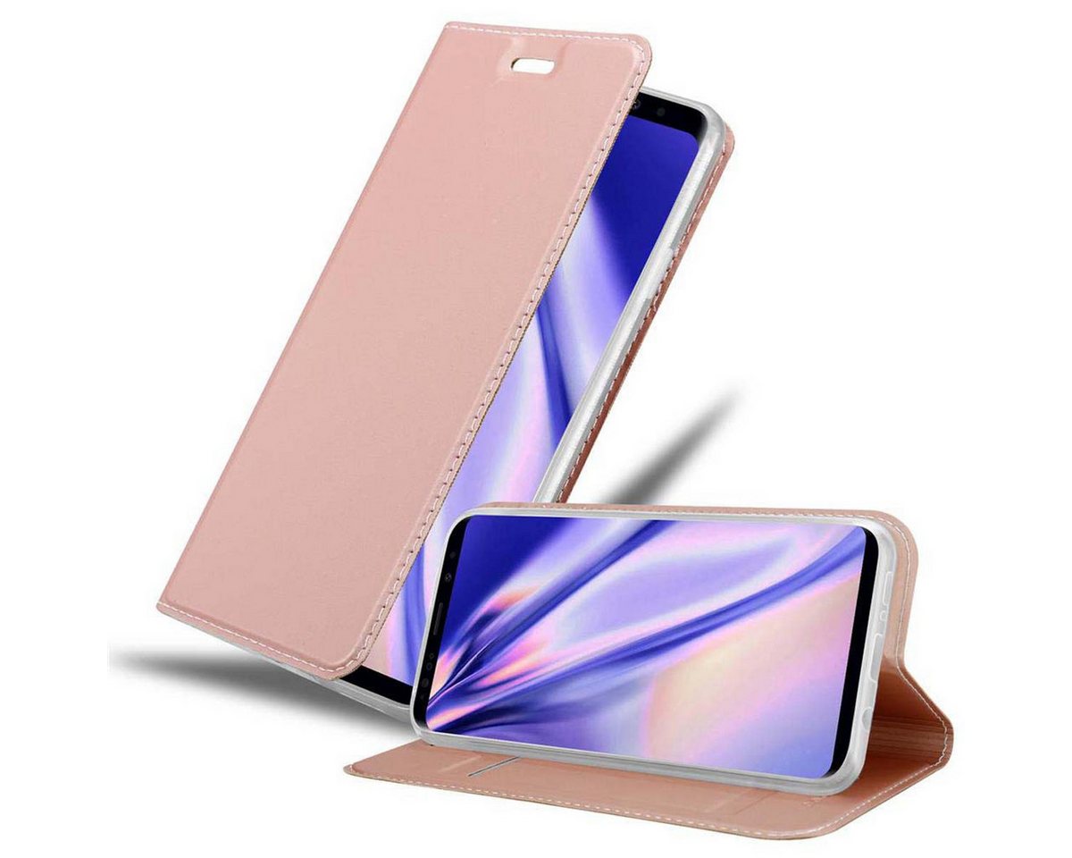 Cadorabo Handyhülle für Samsung Galaxy S9 PLUS Hülle Samsung Galaxy S9 PLUS, Schutzhülle Hülle mit Standfunktion, Magnetverschluss und Kartenfach von Cadorabo