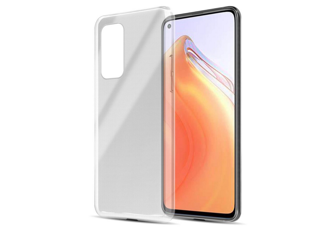 Cadorabo Handyhülle für Xiaomi Mi 10T / Mi 10T PRO Hülle Xiaomi Mi 10T / Mi 10T PRO, Hülle TPU Silikon Handy Schutzhülle Ultra Slim von Cadorabo