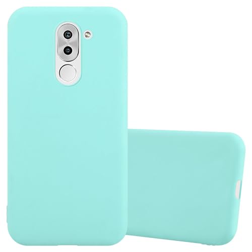 Cadorabo Hülle kompatibel mit Huawei Mate 9 LITE GR5 2017 Honor 6X Schutzhülle TPU Silikon Case Candy Design Slim Kratzfest Gummi Case Hülle für Huawei Mate 9 LITE GR5 2017 Honor 6X in Blau von Cadorabo