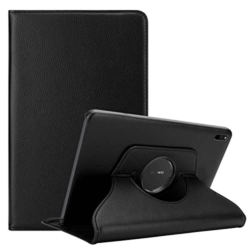 Cadorabo Hülle kompatibel mit Huawei MatePad 11 (10.95 Zoll) Tablethülle ohne Auto Wake Up aus Kunst Leder Flip Klappbare Stoßfeste Cover Hülle für Huawei MatePad 11 (10.95 Zoll) Tasche in Schwarz von Cadorabo