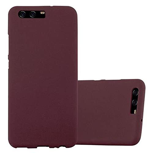 Cadorabo Hülle kompatibel mit Huawei P10 Schutzhülle TPU Silikon Case Frost Design Slim Kratzfest Weiche Gummi mit Rundumschutz Case Hülle für Huawei P10 in Lila von Cadorabo