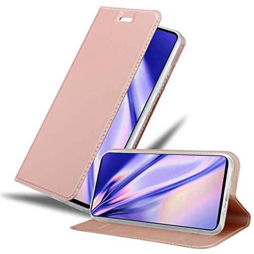 Cadorabo Hülle kompatibel mit Samsung Galaxy A71 4G aus Premium Kunst Leder Flip Klappbare Stoßfeste Magnetische [Standfunktion] [Kartenfächern] Cover Hülle für Galaxy A71 4G Tasche in Rosa von Cadorabo