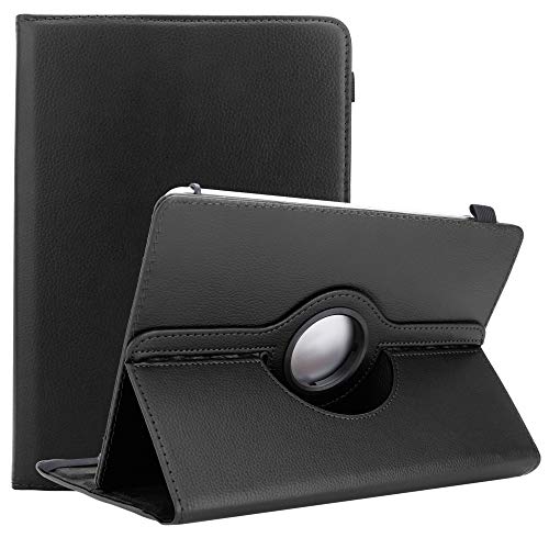 Cadorabo Hülle kompatibel mit Sony Xperia Tablet Z4 (10.1 Zoll) Tablethülle 360 Design aus Kunst Leder Flip Klappbare Magnetische Cover Hülle für Sony Xperia Tablet Z4 (10.1 Zoll) Tasche in Schwarz von Cadorabo