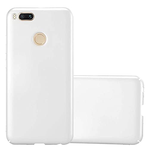 Cadorabo Hülle kompatibel mit Xiaomi Mi A1 / Mi 5X Schutzhülle TPU Silikon Case Metallic Design Anti Rutsch Slim Kratzfest Hardcase mit Rundumschutz Case Hülle für Xiaomi Mi A1 / Mi 5X in Silber von Cadorabo