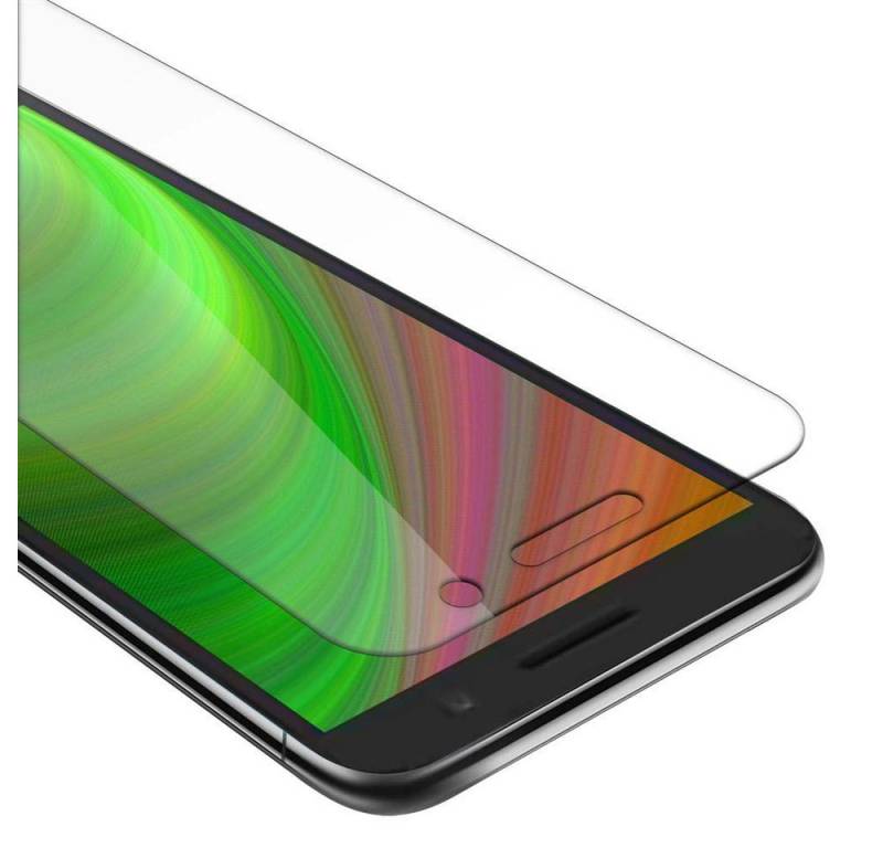 Cadorabo Schutzfolie für Alcatel 1 2019 Schutzfolie, (1-St), Schutzfolie Panzer Folie (Tempered) Display Schutzglas 3D Touch von Cadorabo