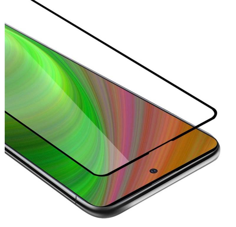 Cadorabo Schutzfolie für Samsung Galaxy A51 4G / M40s Schutzfolie, (1-St), Vollbild Schutzglas Panzer Folie (Tempered) Display Schutzfolie von Cadorabo