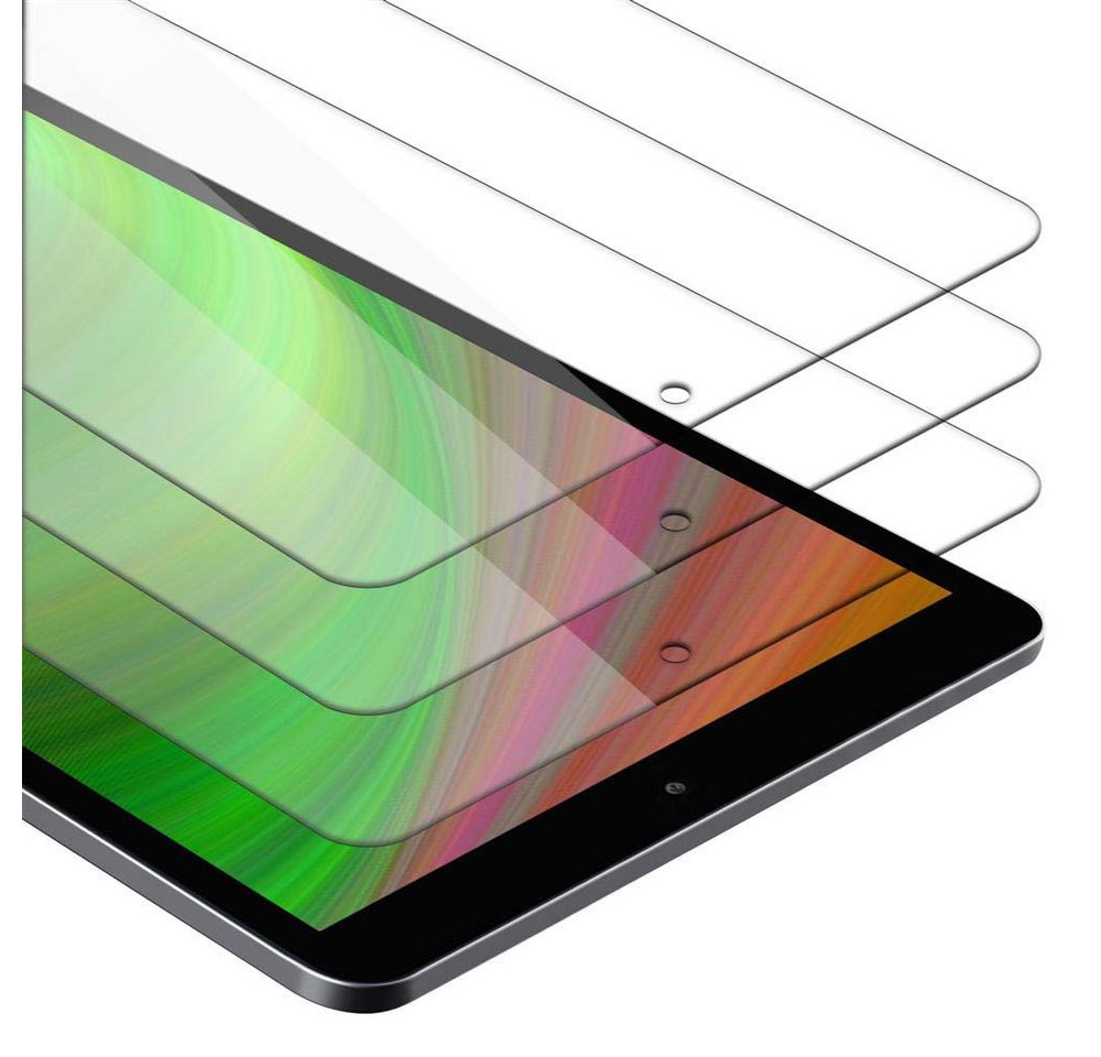 Cadorabo Schutzfolie für Huawei MediaPad M5 8 (8.4 Zoll) Schutzfolie, (3-St), 3x Schutzfolie Panzer Folie (Tempered) Display Schutzglas 3D Touch von Cadorabo