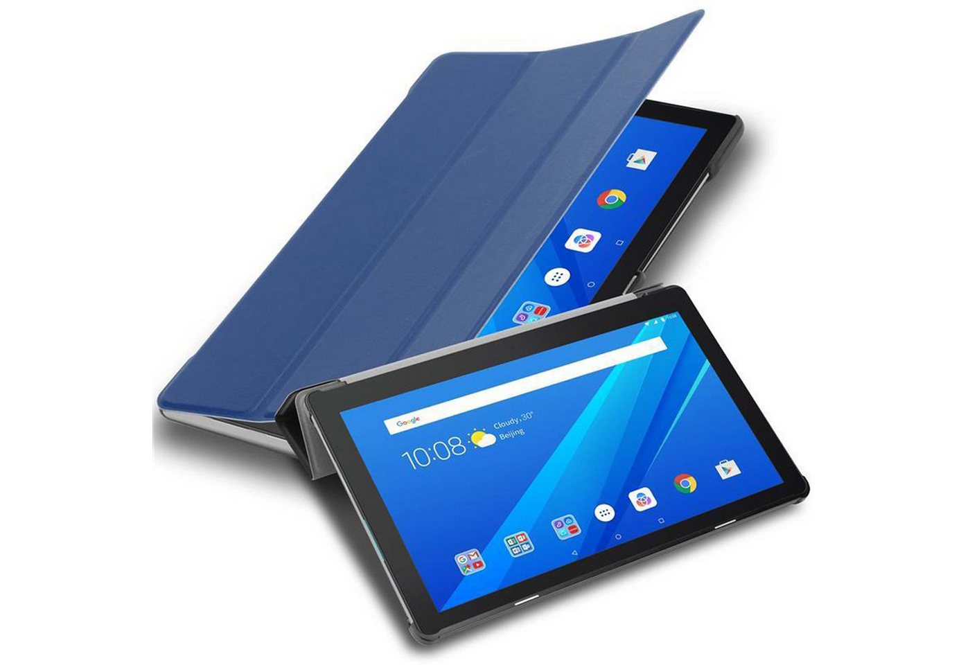 Cadorabo Tablet-Hülle für Lenovo Tab M10 (10.1 Zoll) TB-X505F Hülle Lenovo Tab M10 (10.1 Zoll) TB-X505F, Klappbare Tablet Schutzhülle - Hülle - Standfunktion - 360 Grad Case von Cadorabo