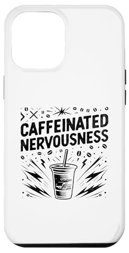 Hülle für iPhone 12 Pro Max Koffeinhaltige Nervosität Koffein trinken Eiskaffee Liebhaber von Caffeine Drinking Coffee Lover Gifts