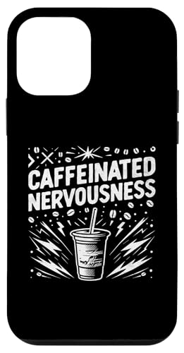 Hülle für iPhone 12 mini Koffeinhaltige Nervosität Koffein trinken Eiskaffee Liebhaber von Caffeine Drinking Coffee Lover Gifts