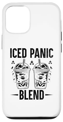 Hülle für iPhone 13 Pro Iced Panic Blend Coffein Drinking Iced Coffee Lover von Caffeine Drinking Coffee Lover Gifts