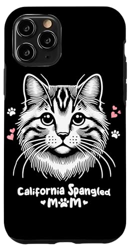 Hülle für iPhone 11 Pro California Spangled Mom von California Spangled Cat Lover Gifts