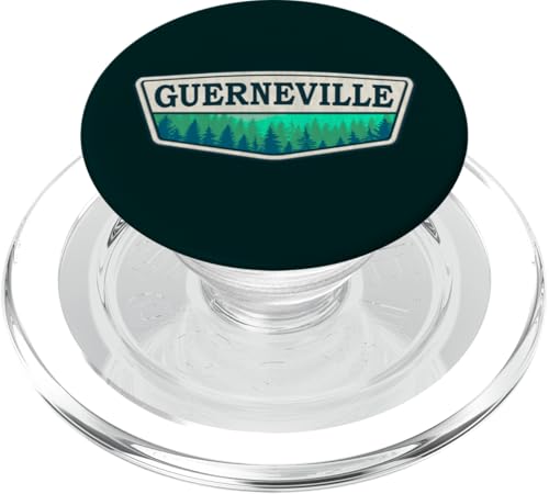 Guerneville California - Guerneville CA Shield PopSockets PopGrip für MagSafe von California Trading Op.