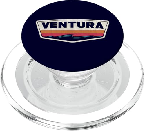 Ventura California - Ventura CA Shield PopSockets PopGrip für MagSafe von California Trading Op.