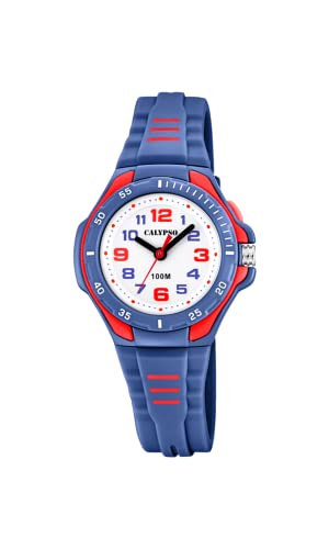 Calypso Watches Unisex Kinder Analog Quarz Uhr mit Plastik Armband K5757/5 von Calypso Watches