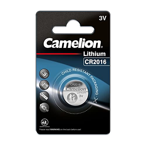 Camelion 1-er Blister Cr2016 Knopfzelle 1-Er Blister Cr2016 Knopfzelle, Silber, Einheitsgröße, 98 0 14 516 von Camelion