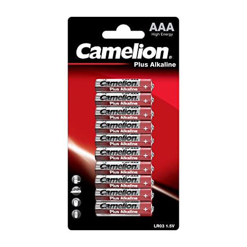 Camelion LR03 Plus Alkaline Micro Batterie 10er Folie von Camelion