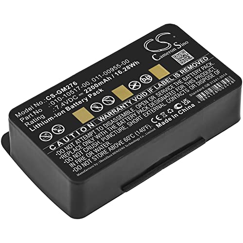 Akku passend zu Garmin GPSMAP 496, 2200mAh / 18,5Wh, 8,4V, Li-Ion, Schwarz von Cameron Sino