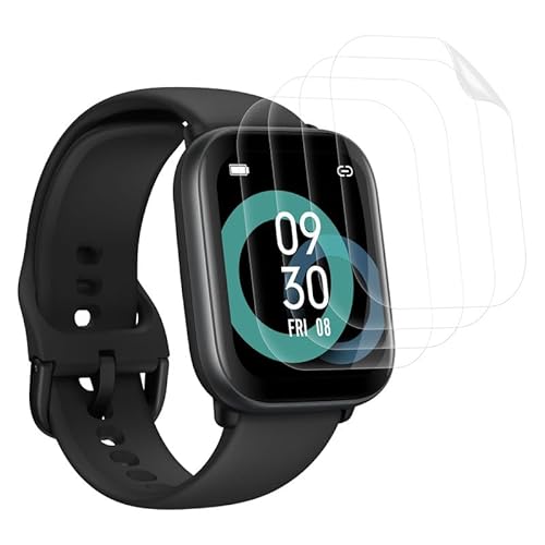 4 Stück für Amazfit Active 42mm Schutzfolie, Anti-Kratzen Blasenfrei Folie für Amazfit Active 42mm Displayschutz, HD Schutzglas für Amazfit Active 42mm , Soft TPU Schutz für Amazfit Active 42mm von Camokia