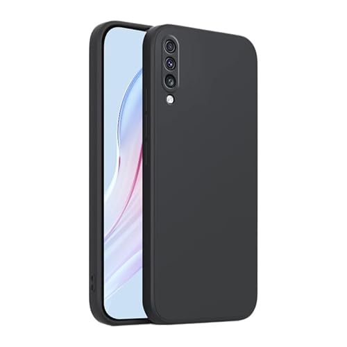 Silikon Case für Samsung Galaxy A70, Weiche TPU für Samsung Galaxy A70 Schwarz Handyhülle, Stoßfest Schutzhülle für Galaxy A70,Vergilbungsbeständig Kratzfest Case Cover für Samsung A70 von Camokia