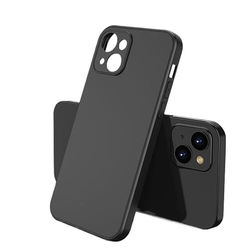 Silikon Case für iPhone 13 Mini, Weiche TPU für iPhone 13 Mini Schwarz Handyhülle, Stoßfest Schutzhülle für iPhone 13 Mini,Vergilbungsbeständig Kratzfest Case Cover für iPhone 13 Mini von Camokia