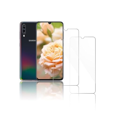 für Samsung Galaxy A70 Panzerglas Schutzfolie, [2 Stück] HD Folie für Galaxy A70 Panzerfolie,9H Härte für Panzerglas Samsung Galaxy A70, Schutz Glas für Samsung A70 Schutzfolie von Camokia