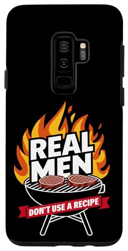Hülle für Galaxy S9+ BBQ Grillen Real Men Don't Use A Recipe Barbecue Grill von Camping BBQ Grilling