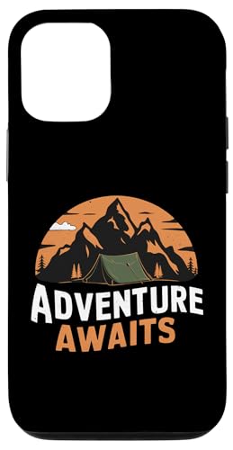 Hülle für iPhone 12/12 Pro Camping Spruch Lustig Camper Abenteuer Outdoor Zitat Camping von Camping Designs for Men Women