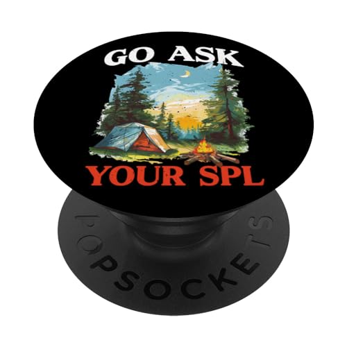 Go Ask Your Spl |---- PopSockets mit austauschbarem PopGrip von Camping FH