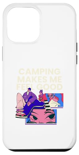 Camping Makes Me Feel Good, Japanische Kunst Hülle für iPhone 12 Pro Max von Camping Stuff