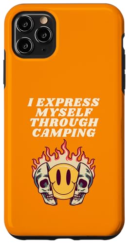 Ich drücke mich durch Camping aus Hülle für iPhone 11 Pro Max von Camping Stuff