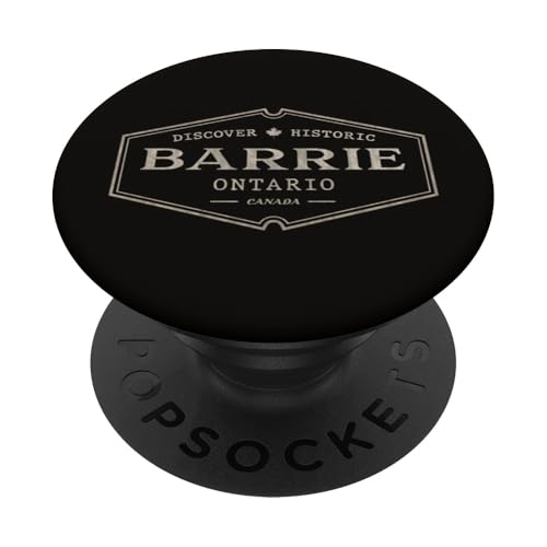 Barrie Ontario | Historisches Barrie Kanada PopSockets Klebender PopGrip von Canada Standard Apparel Co.