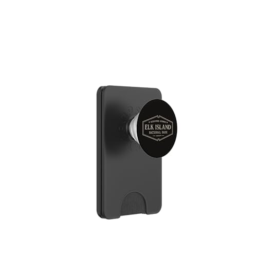 Elk Island State Park Alberta | Scenic Elk Island Kanada PopSockets PopWallet für MagSafe von Canada Standard Apparel Co.