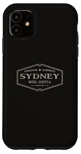 Hülle für iPhone 11 Sydney Nova Scotia | Historisches Sydney Kanada von Canada Standard Apparel Co.