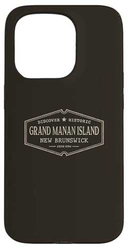 Hülle für iPhone 15 Pro Grand Manan Island New Brunswick Historische Grand Manan Island von Canada Standard Apparel Co.