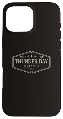 Hülle für iPhone 16 Pro Max Thunder Bay Ontario | Historic Thunder Bay Kanada von Canada Standard Apparel Co.