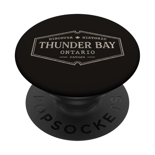 Thunder Bay Ontario | Historic Thunder Bay Kanada PopSockets Klebender PopGrip von Canada Standard Apparel Co.