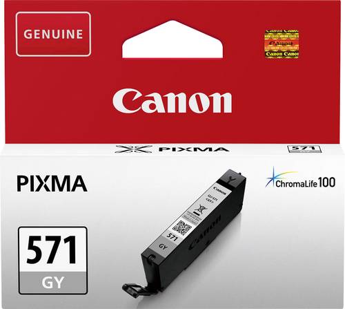 Canon Druckerpatrone CLI-571GY Original Grau 0389C001 von Canon
