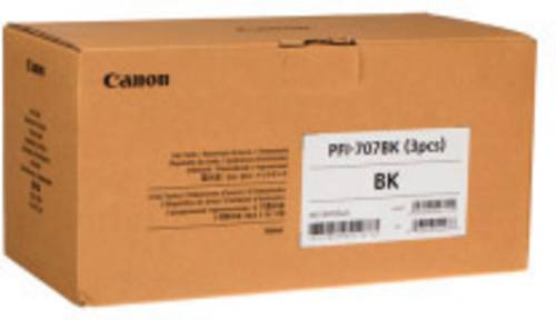 Canon Druckerpatrone PFI-707MBK Original Matt Schwarz 9820B001 von Canon