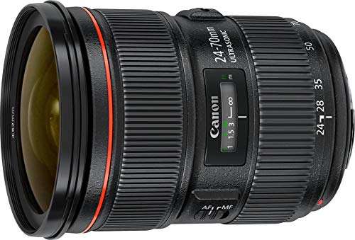 Canon EF 24-70mm F2.8L II USM Standard-Zoom Objektiv (82mm Filtergewinde) schwarz von Canon