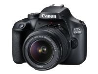 Canon EOS 4000D - Digitalkamera - SLR - 18.0 MP - APS-C - 1080 p / 30 fps - Wi-Fi - svart (Only Body, no lens) von Canon