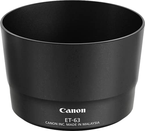 Canon ET-63 - Gegenlichtblende, für Objektiv 55-250 mm IS STM, Schwarz von Canon