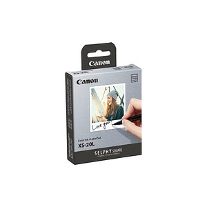 Canon Fotopapier-Set XS-20L 7,2 x 8,5 cm glänzend 1 Set von Canon