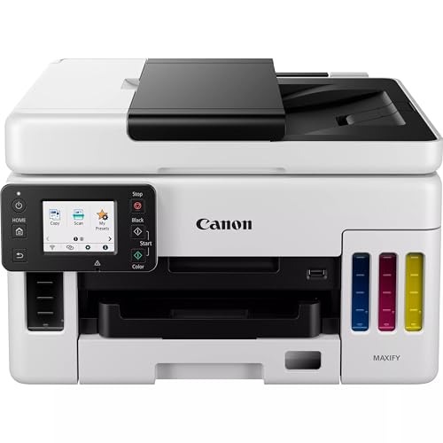 Canon MAXIFY GX6040 Multifunktionsdrucker mit Farb-Tintentank (Photocopi+Scan/WiFi) von Canon